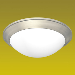 514吸頂盤+白玉咬酸飛碟玻璃吸頂燈 16D CS1 E26 3X60W