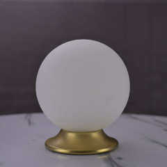 RGB台灯-林群智 白玉咬酸 LED 4瓦 青铜砂底座